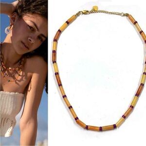 Multicolor Beaded Necklace M403